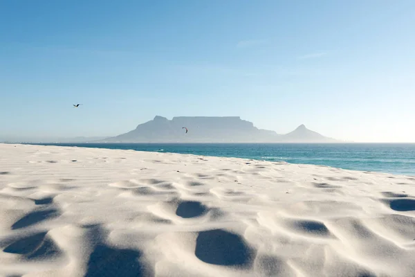 Table Mountain en Ciudad del Cabo, Sudáfrica — Foto de Stock