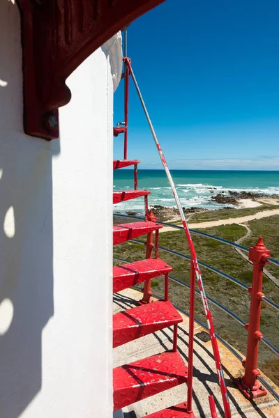 Faro del Cabo Agulhas, Sudáfrica — Foto de Stock