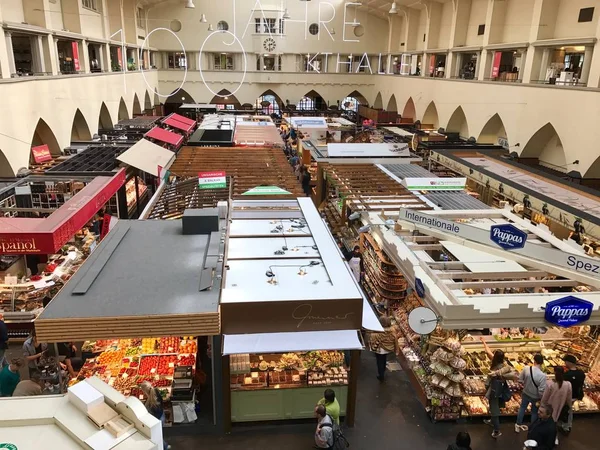 O Market Hall em Estugarda — Fotografia de Stock