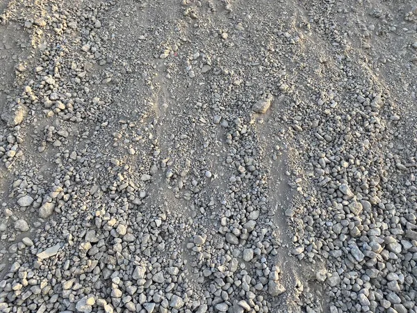 Closeup of a pile of gravel — Stock Photo, Image