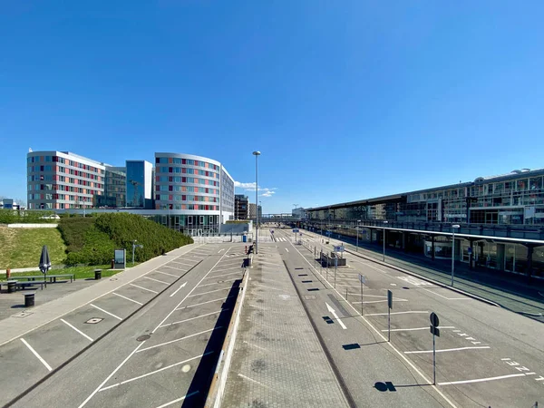 Stuttgart Havaalanı Corona krizi nedeniyle kapalı. — Stok fotoğraf