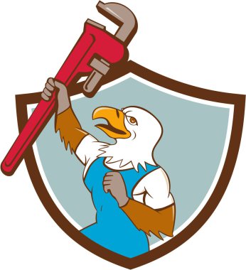 Kartal tesisatçı beyinameliyatı Crest karikatür kadar yükselterek