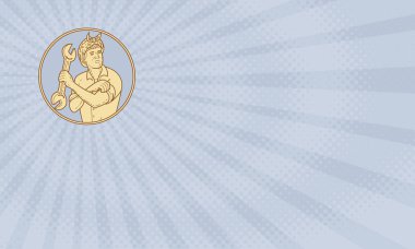 Hepsi dişi mekaniği kartvizit