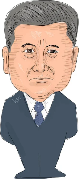 Petro Poroshenko President Oekraïne — Stockvector