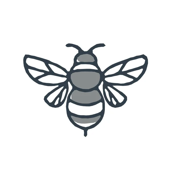Bombus arı simgesi — Stok Vektör