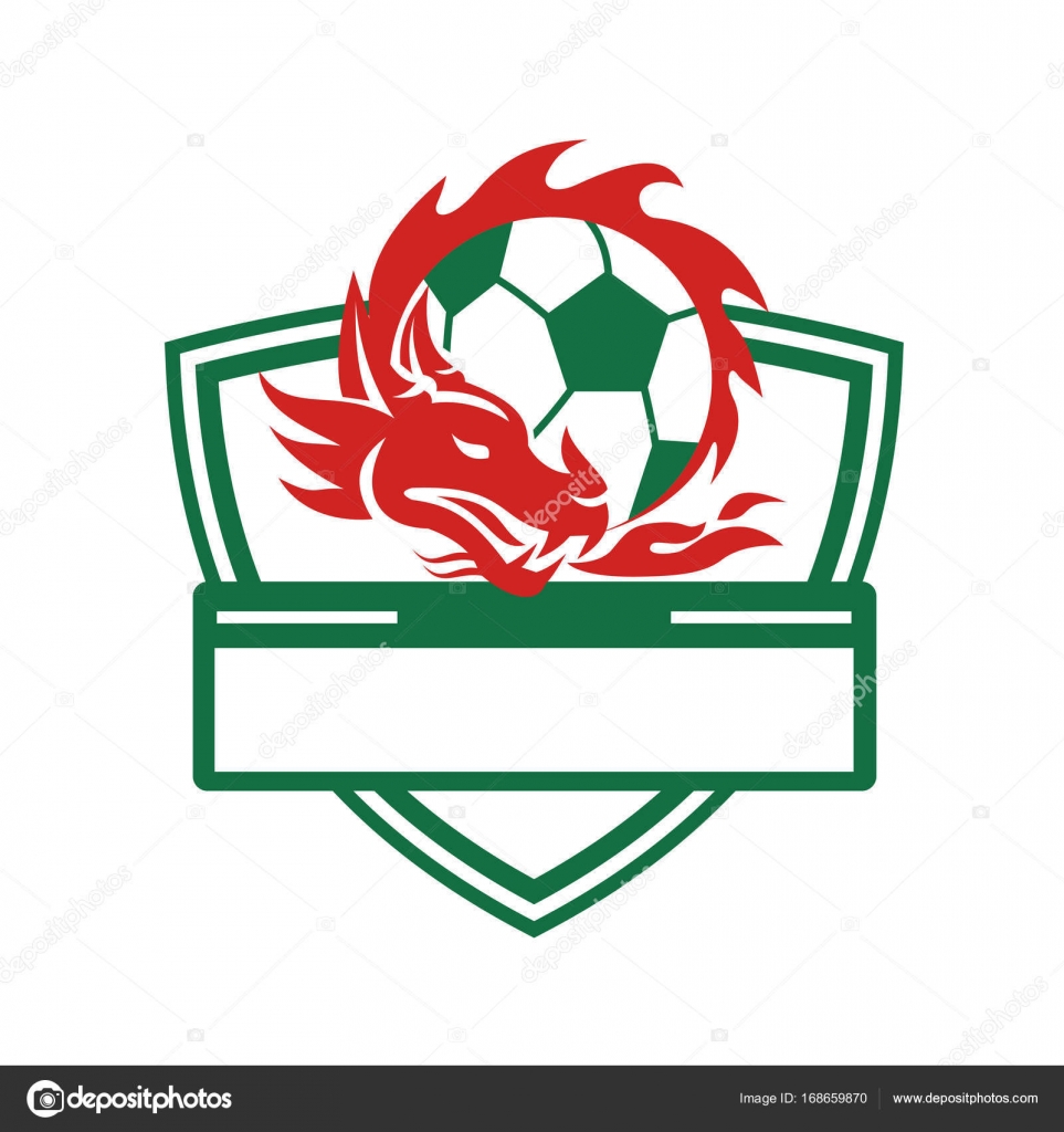 Red Dragons Football Logo