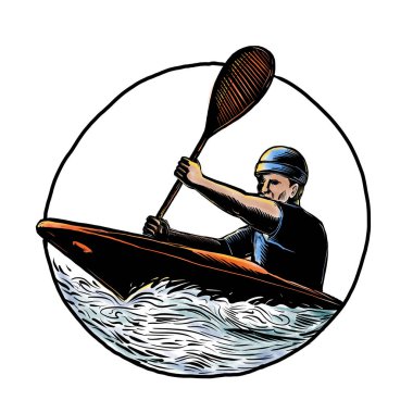 Paddler Kano Scratchboard kayık 