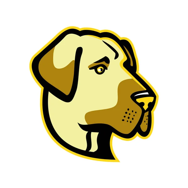 Mascotte del cane pastore anatolico — Vettoriale Stock