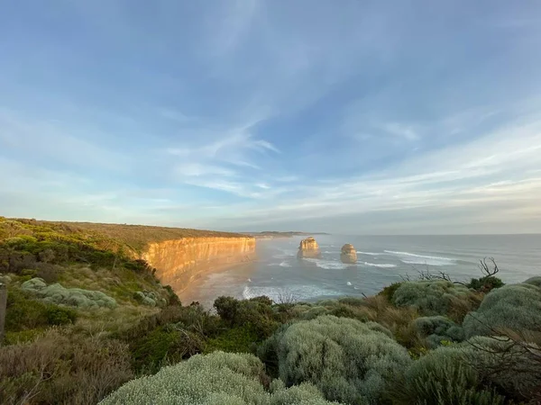 Photo Twelve Apostles Limestone Rock Stacks Port Campbell National Park — 스톡 사진