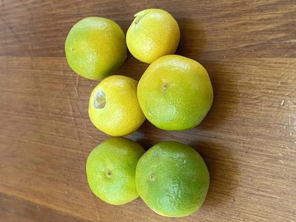 Φωτογραφία Του Καρπού Του Φυτού Kumquat Μιας Ομάδας Μικρών Οπωροφόρων — Φωτογραφία Αρχείου