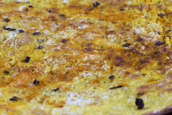 Omelette in close up — Stock Photo, Image