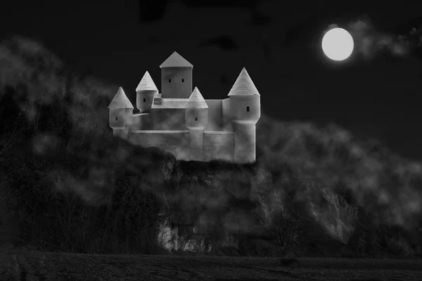 Castle at night — Stock Photo, Image