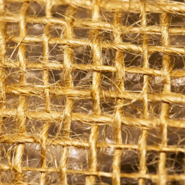 Çuval doku içinde yakın çekim