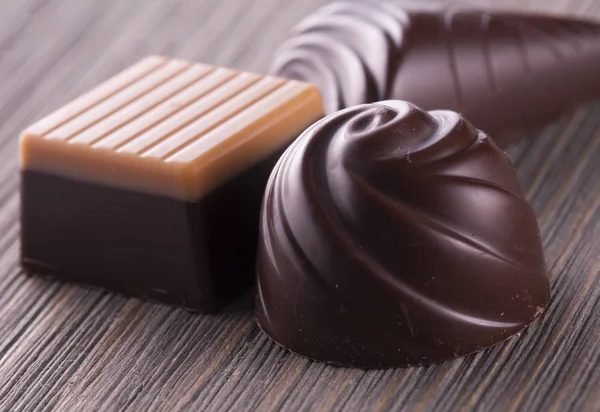 다른 종류의 초콜릿 — 스톡 사진