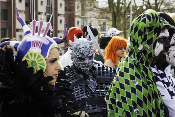 Alecomics cosplayers för kommersiella — Stockfoto