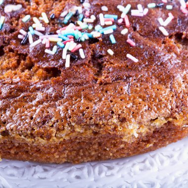 Kadar yakın renkli şeker pasta