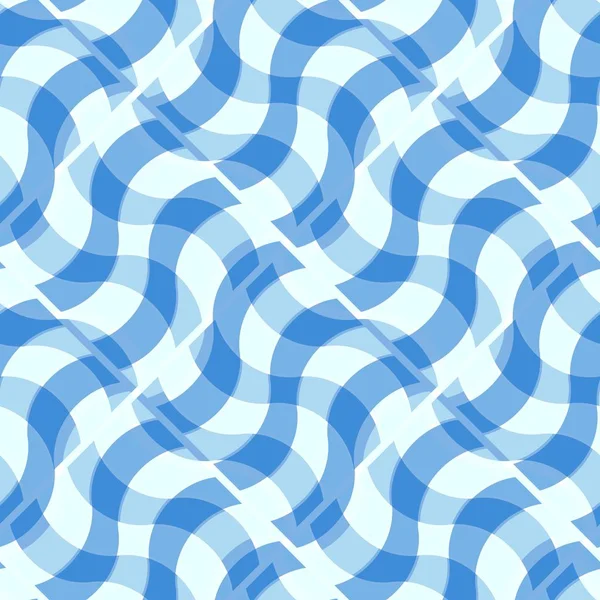 Seamless water wave pattern — Stock Vector