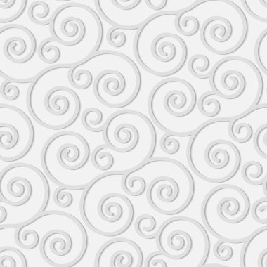 Sorunsuz süsleme girdap deseni