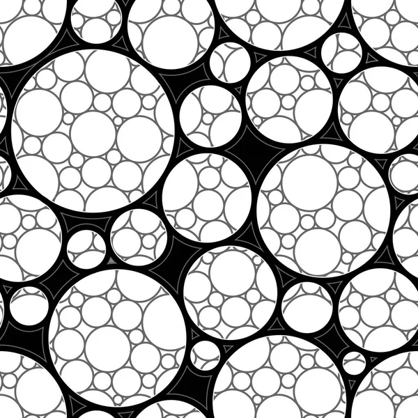 Naadloze cirkel patroon — Stockvector