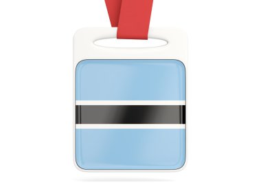 Botsvana, kare kartı bayrak