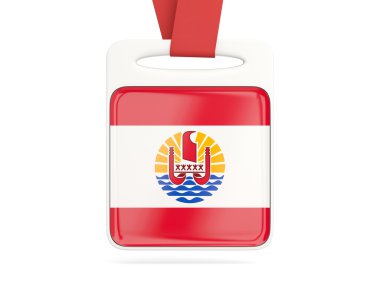 Fransız Polinezyası, kare kartı bayrağı