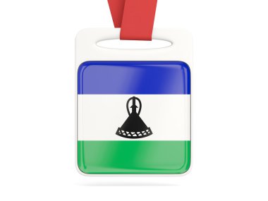 Lesotho, kare kartı bayrak