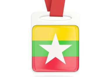 Myanmar, kare kartı bayrak