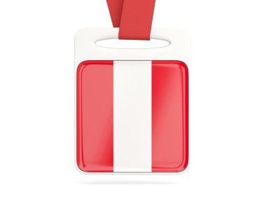 Peru, kare kartı bayrak