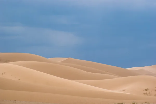 在戈壁沙漠的沙丘. — 图库照片