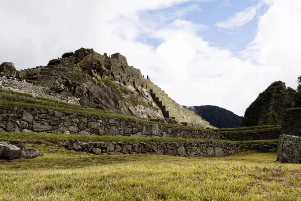 Muros de Piedra Machu Picchu Perú Sudamérica — Foto de Stock