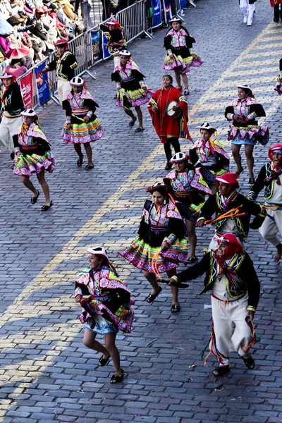 Celebración Inti Raymi Perú Sudamérica 2015 — Foto de Stock