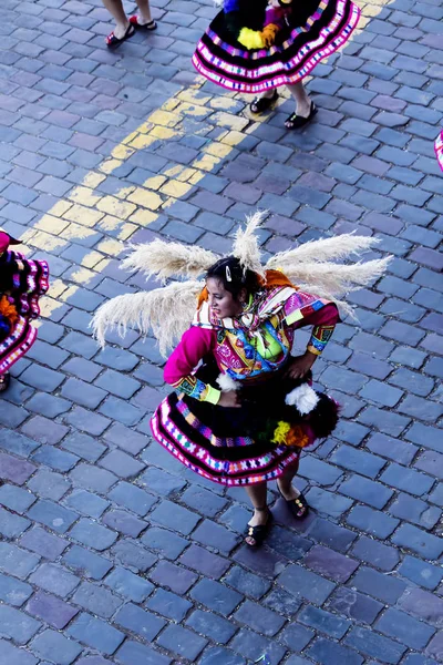 Inti Raymi 祭典ペルー南米 2015 — ストック写真