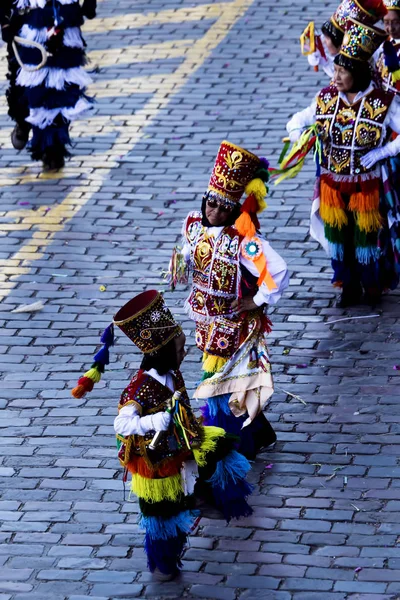 Inti Raymi 祭典ペルー南米 2015 — ストック写真