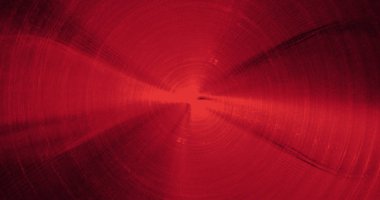 Kırmızı soyut çizgiler eğrileri parçacıklar arka plan