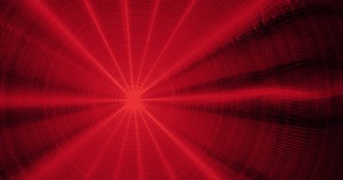 Kırmızı soyut çizgiler eğrileri parçacıklar arka plan