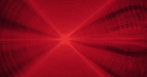 Červené abstraktní čáry křivky částic pozadí — Stock fotografie