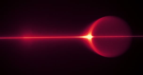 Absztrakt Design, piros és sárga a vonalak görbék részecskék sötét háttér