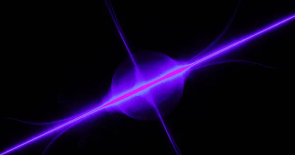 Viola Blu Rosa Astratto Linee Curve Particelle Sfondo — Foto Stock