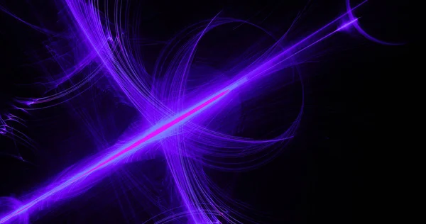 Viola Blu Rosa Astratto Linee Curve Particelle Sfondo — Foto Stock