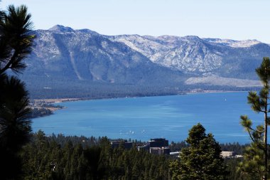 Güney Gölü Tahoe Eyalet Hattı Nevada Uzaktan