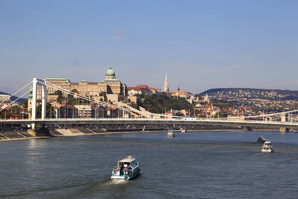 Donau i Budapest — Stockfoto