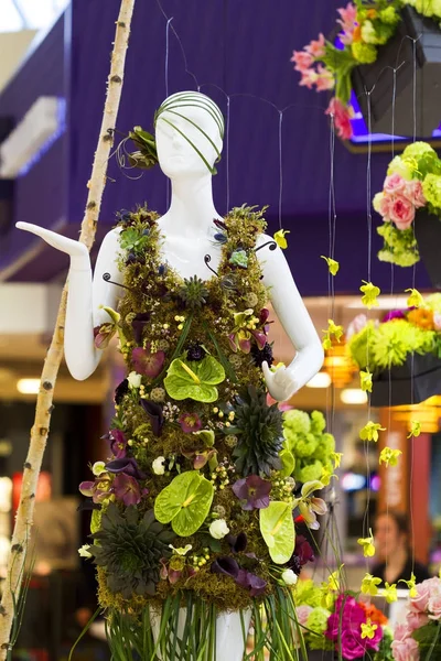 Fleurs de Villes, premiere Floral Maniquí Serie — Foto de Stock