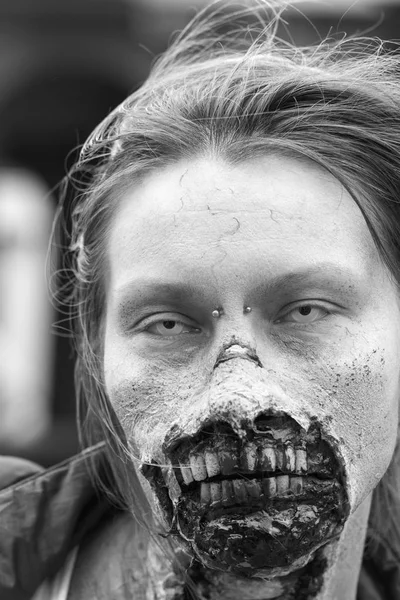 Zombies erobern die Stadt — Stockfoto