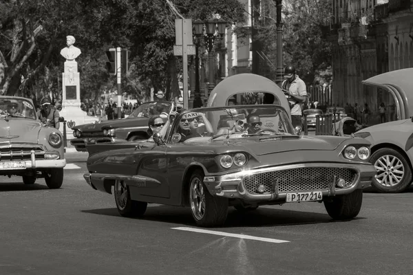 Havana Kuba 2018 Oldtimer Amerikanischer Autos Restauriertem Zustand Diese Fahrzeuge — Stockfoto