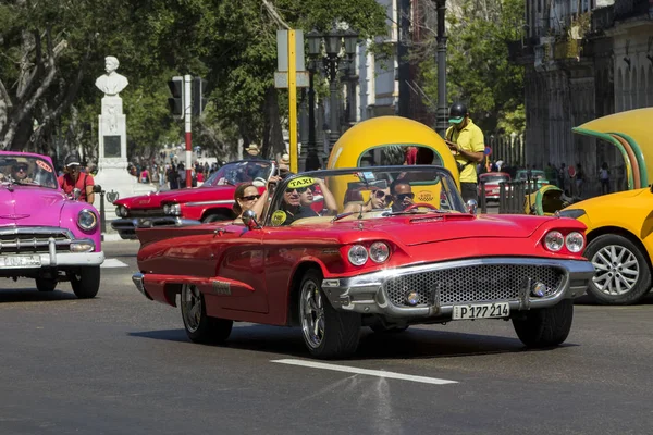 Habana Cuba 2018 Coches Clásicos Americanos Vintage Condiciones Totalmente Restauradas — Foto de Stock