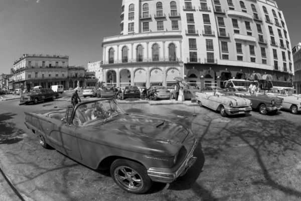 Habana Cuba 2018 Coches Clásicos Americanos Vintage Condiciones Totalmente Restauradas — Foto de Stock