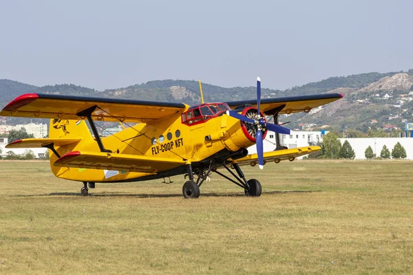 Budaors Hungary Αυγ 2019 Budaors Airshow Antonov Αεροσκάφος Άριστη Κατάσταση — Φωτογραφία Αρχείου