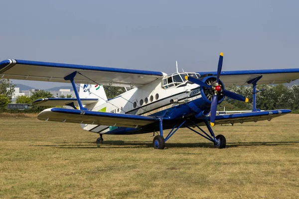 Budaors Ungheria Aug 2019 Budaors Airshow Antonov Aereo Condizioni Menta — Foto Stock