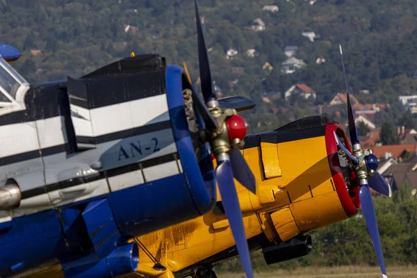 Antonov Aeronaves Estado Hortelã Airworthy Esta Aeronave Tem Cerca Anos — Fotografia de Stock