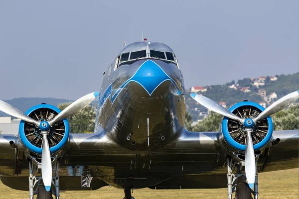 Budaors Hungary Aug 2018 Aircraft Lix Detta Flygplan Ungefär Gammalt — Stockfoto